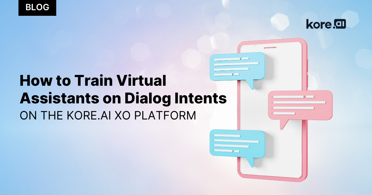 How To Train Virtual Assistants On Dialog Intents Banner